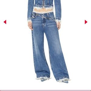 Diesel 1996 D-Sire 007i2 lace Jeans